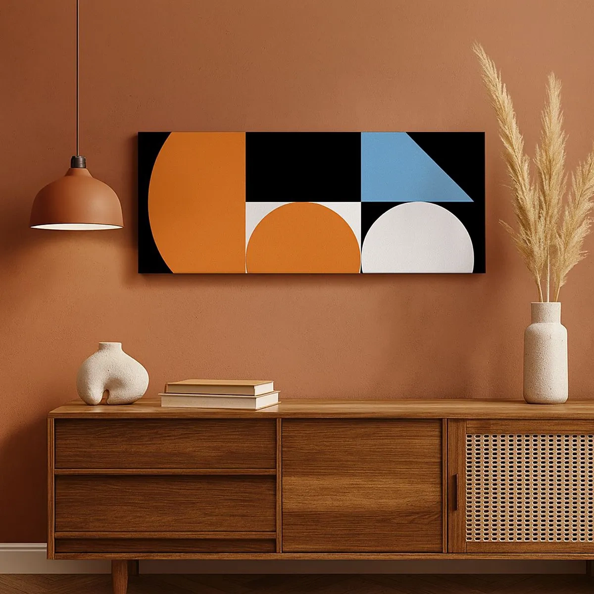 Canvas picture - Figure System - 100x40 cm