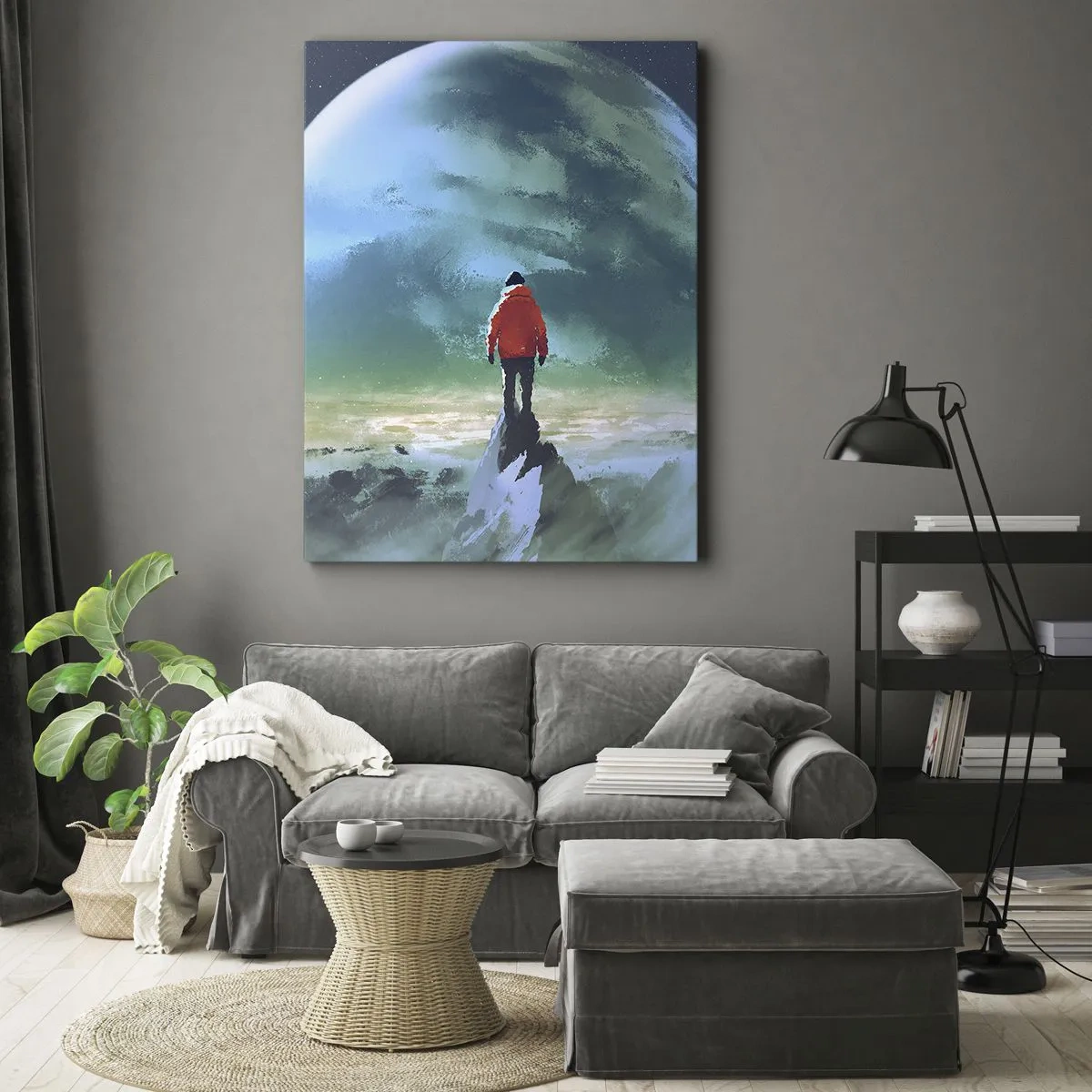 Canvas picture - Discoverer of a New Land - 50x70 cm