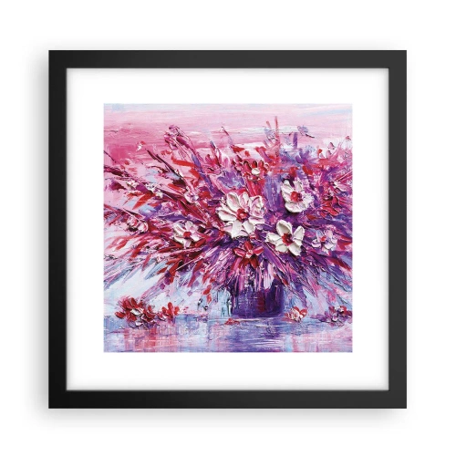 Poster in black frame - Innocence and Passion - 30x30 cm