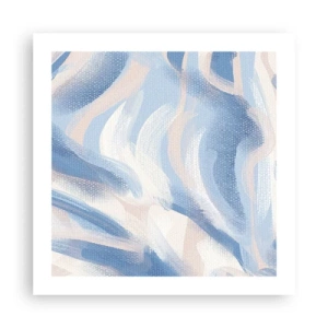 Poster - Blue Waves - 50x50 cm