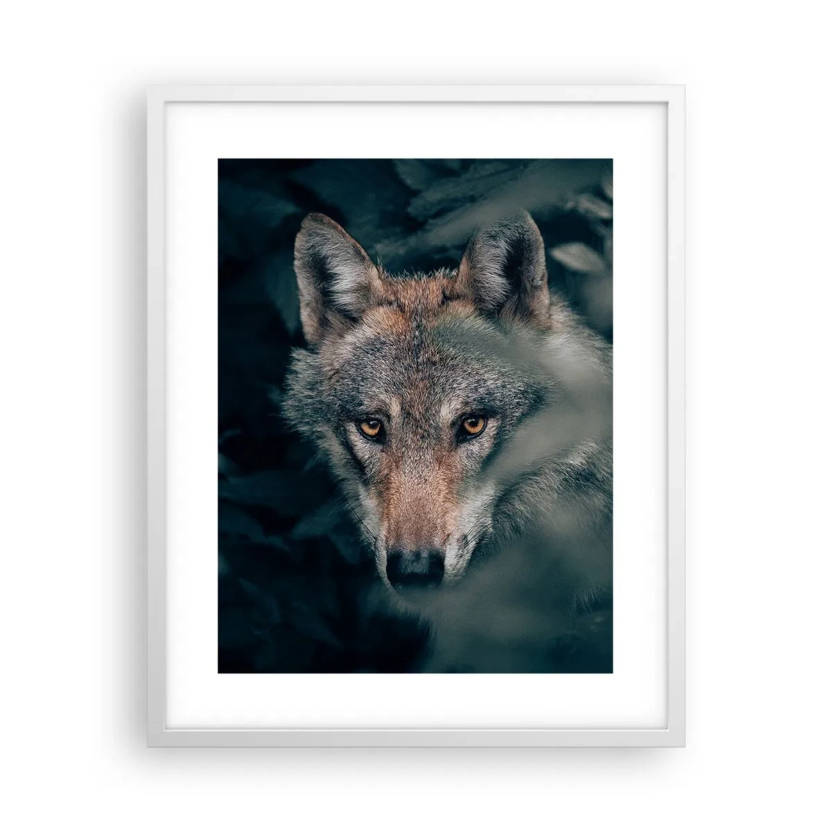 Poster in white frmae - Hunter - 40x50 cm