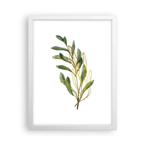 Poster in white frmae - All that Is Good - 30x40 cm