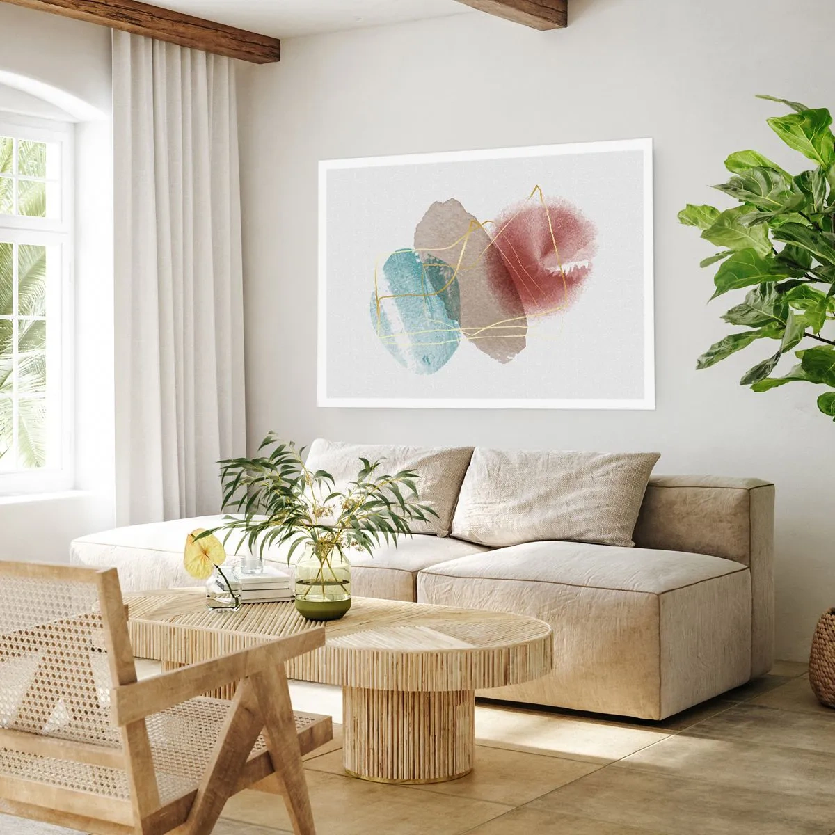 Poster - Beads of Space - 91x61 cm