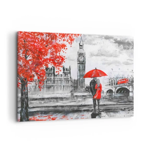 Canvas picture - In Love with London - 120x80 cm