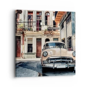 Canvas picture - Siesta in Havana - 40x40 cm