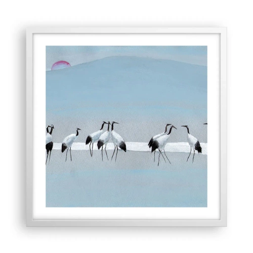 Poster in white frmae - After a Hot Day - 50x50 cm
