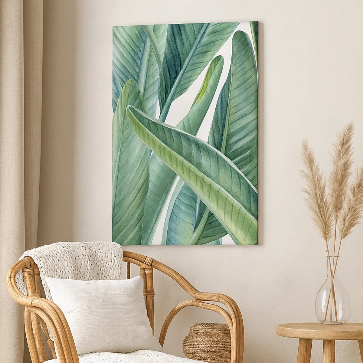 Canvas picture - Only Green Itself - 50x70 cm