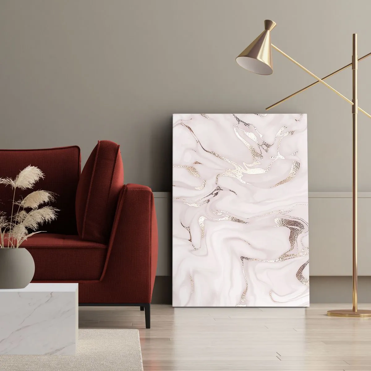 Canvas picture - In Pink - 45x80 cm