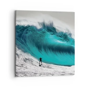 Canvas picture - Challenge Accepted - 70x70 cm