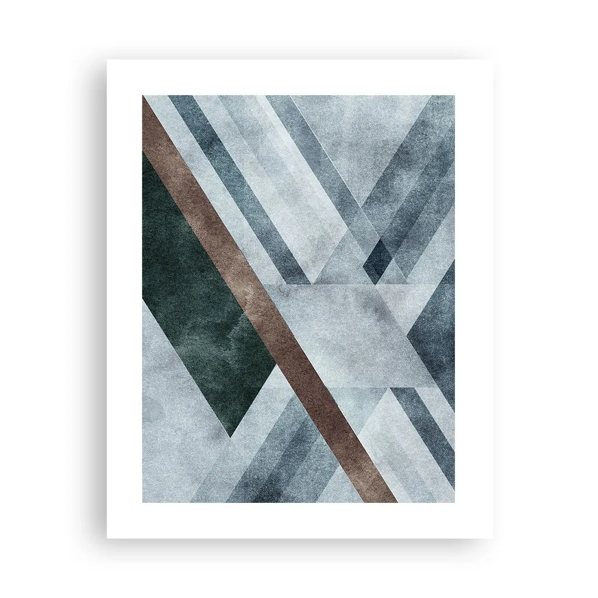 Poster - Refined Elegance of Geometry - 40x50 cm