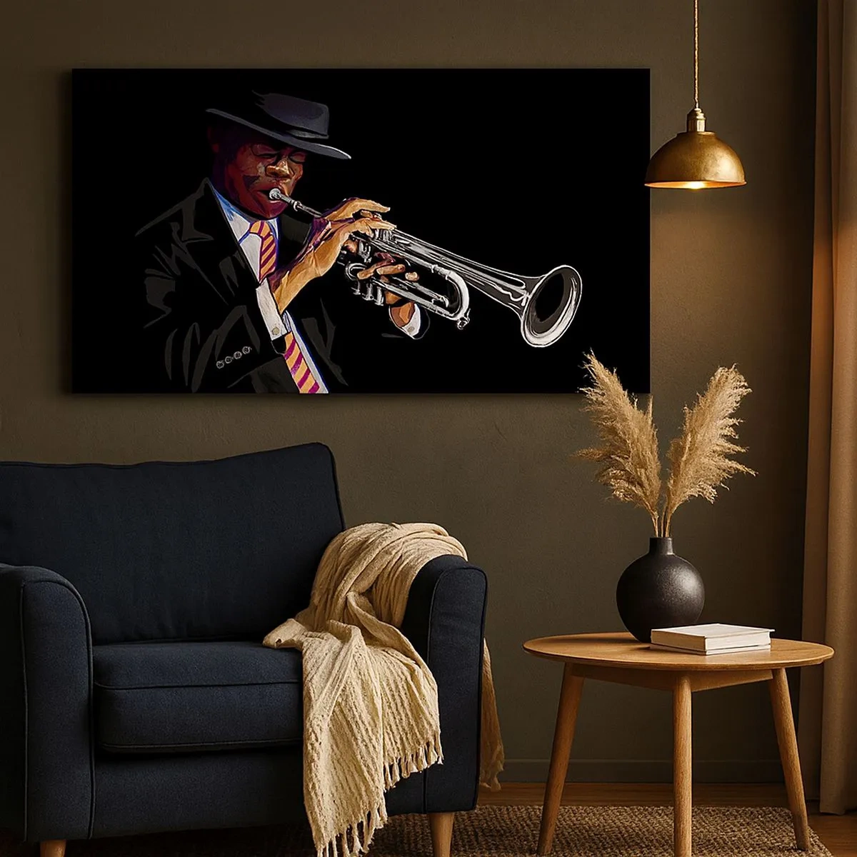 Canvas picture - Charm of Old School - 100x40 cm