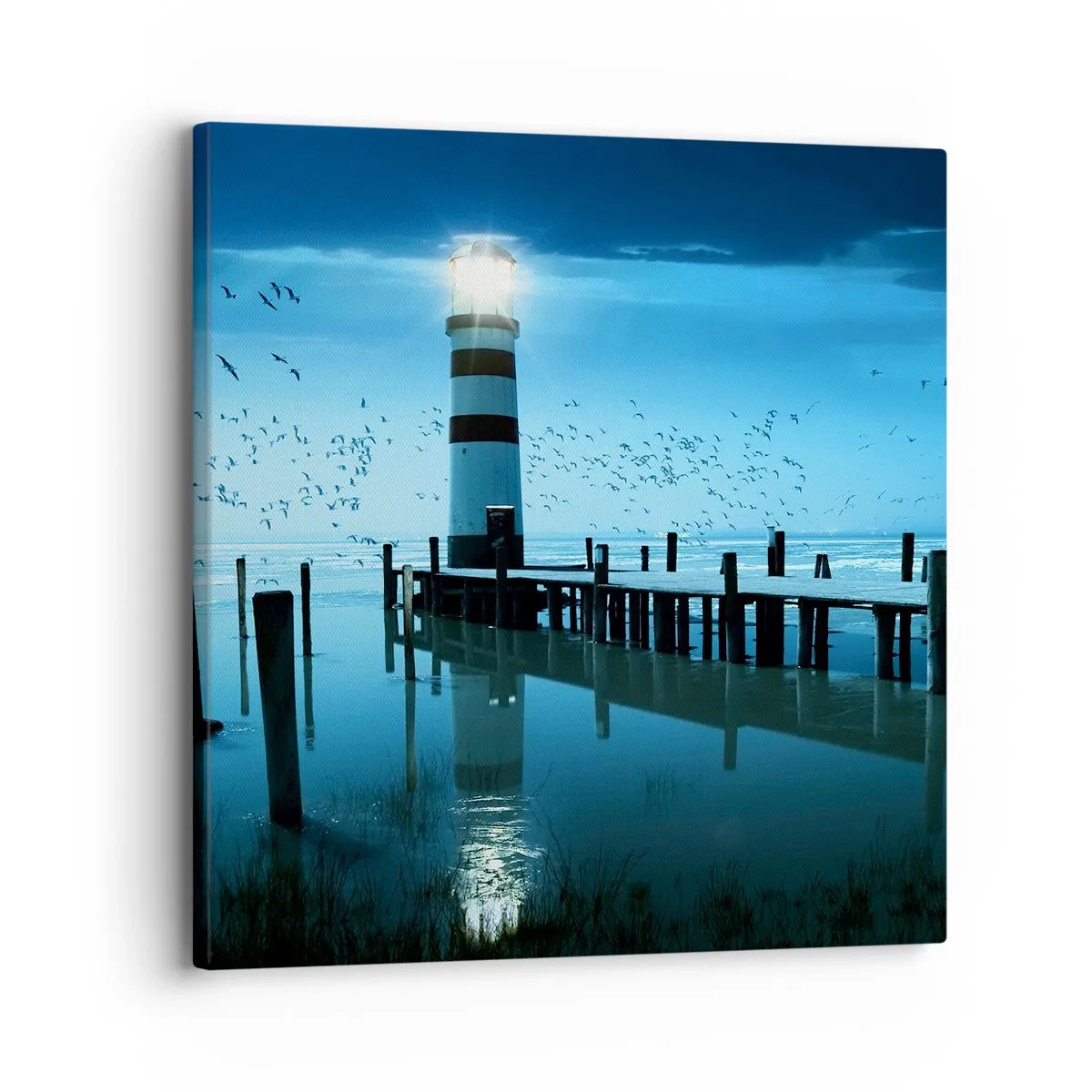 Canvas picture - And You Are Not Afraid of Darkness - 30x30 cm
