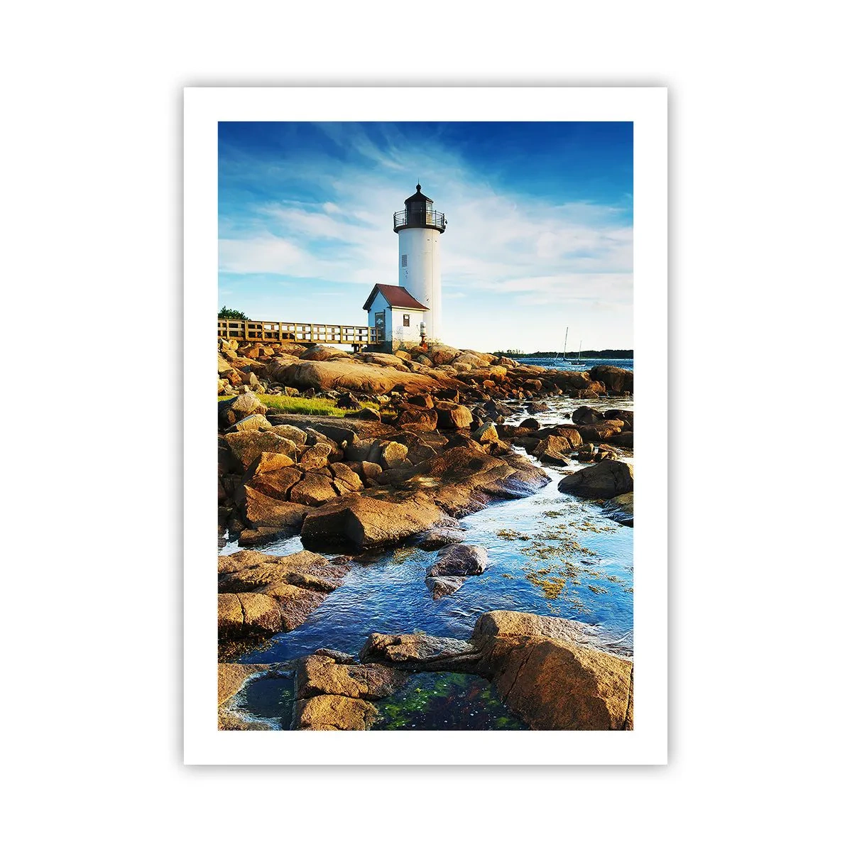 Poster - Be Home Safe, I Am Waiting - 50x70 cm