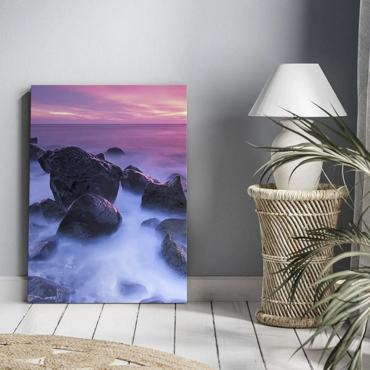 Canvas picture - Born in Light and Mist - 70x100 cm