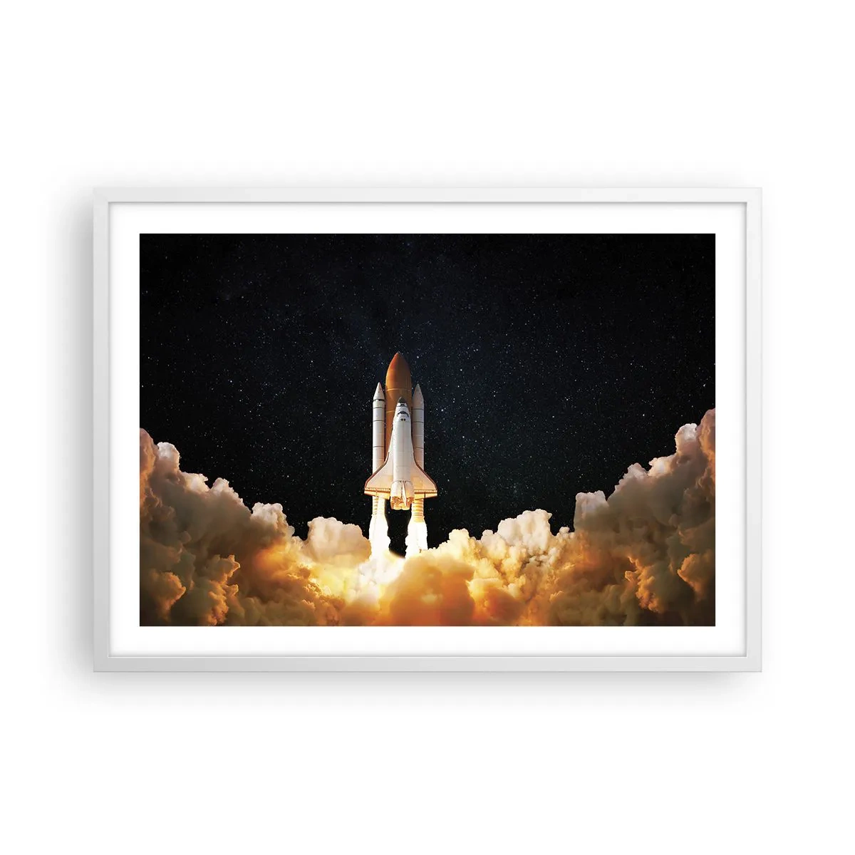 Poster in white frmae - As Astra! - 70x50 cm