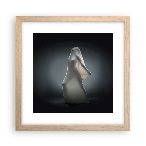Poster in light oak frame - Hidden Desires - 30x30 cm
