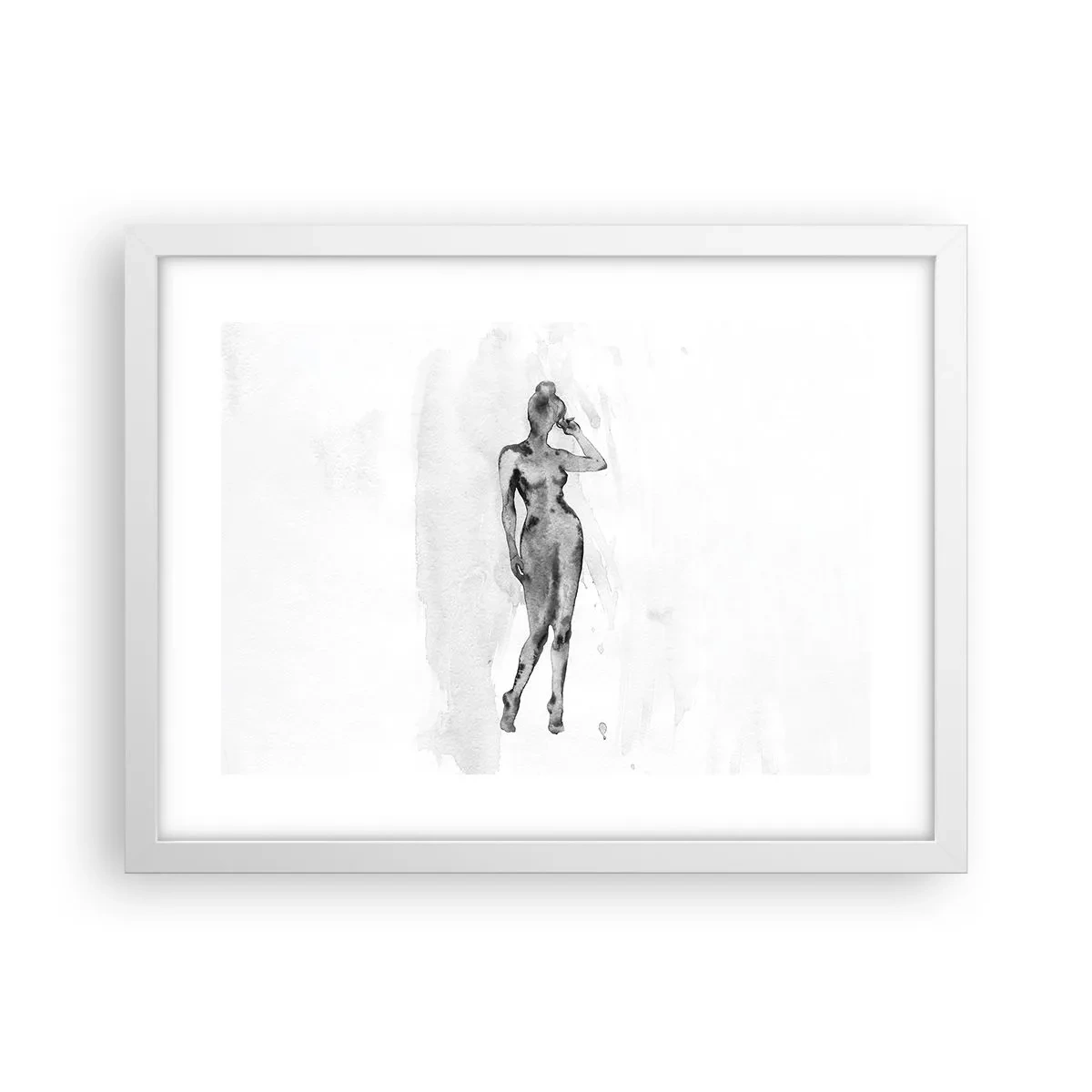 Poster in white frmae - Study of Ideal of Feminity - 40x30 cm