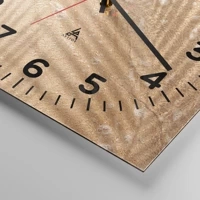 Clock face with numbers