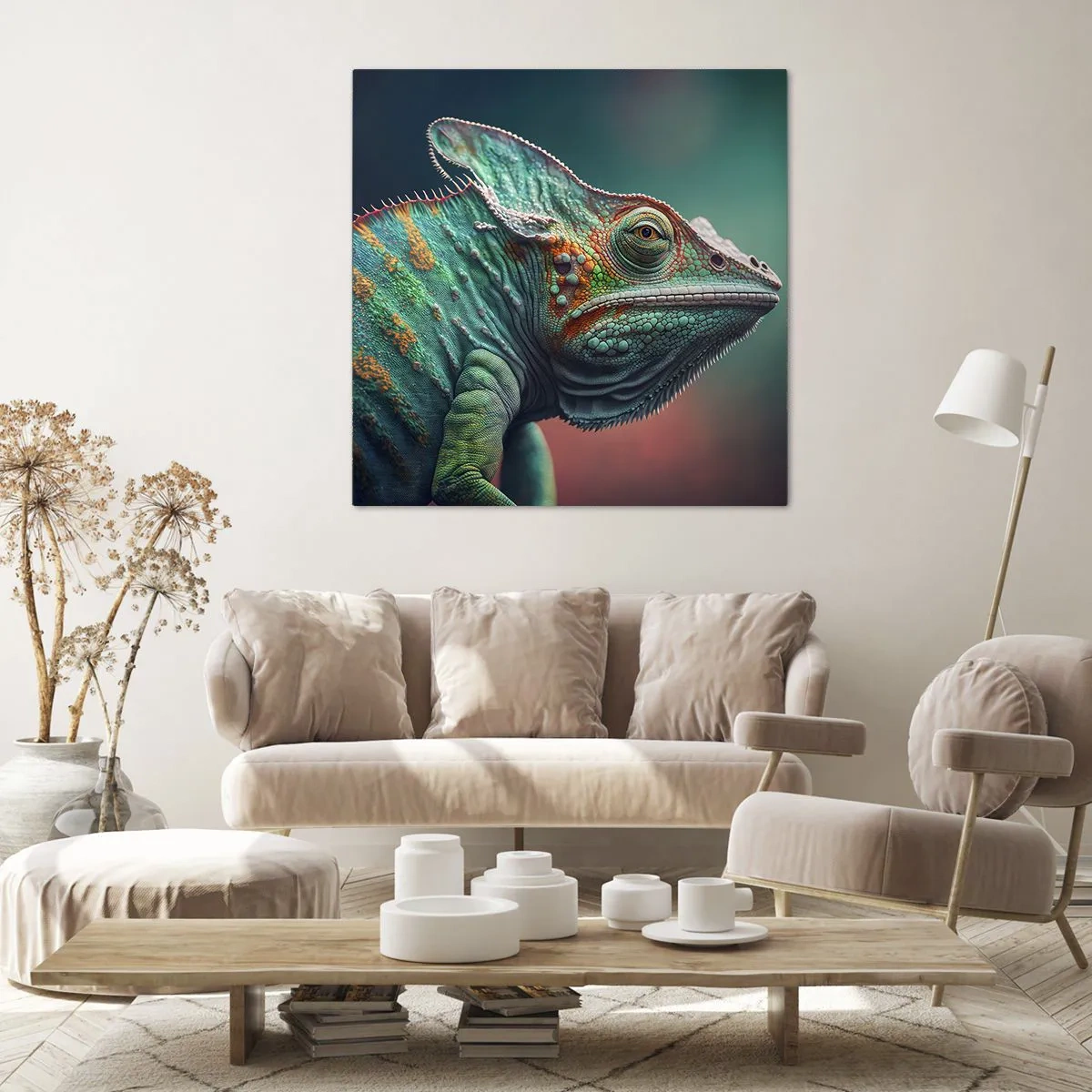 Canvas picture - Can You See Me? That's Too Bad... - 40x40 cm