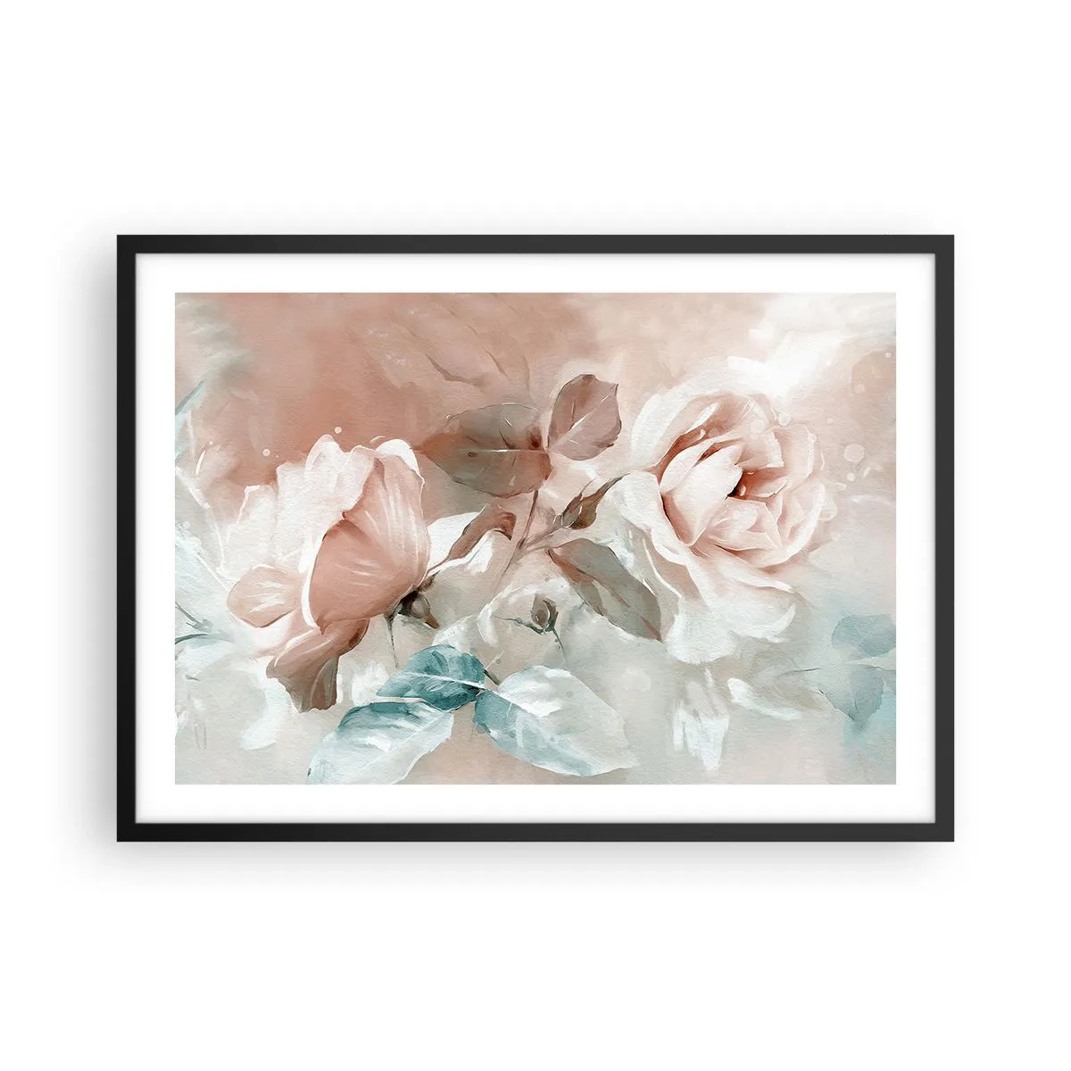 Poster in black frame - Spirit of Romaticism - 70x50 cm