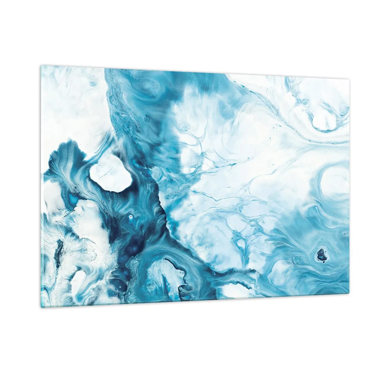 Glass picture - Concert of Blue - 120x80 cm