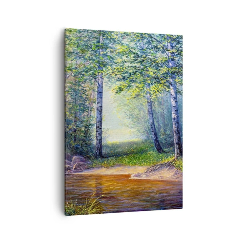 Canvas picture - Idyllic Scenery - 50x70 cm