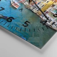 Clock face with numbers