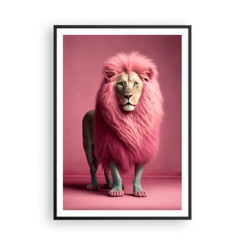 Poster in black frame - And You're Not Scared Anymore - 70x100 cm