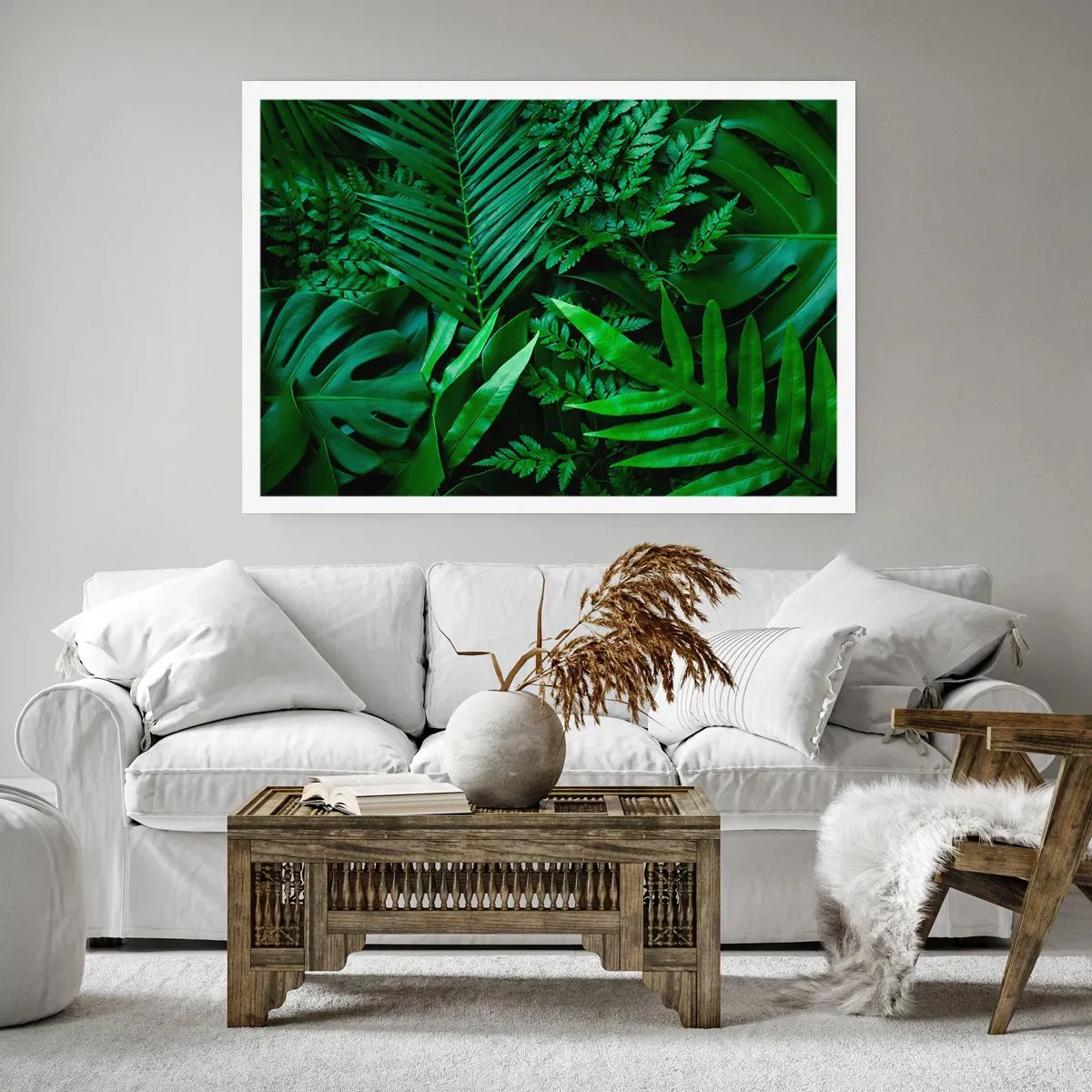Poster - In a Green Hug - 50x40 cm