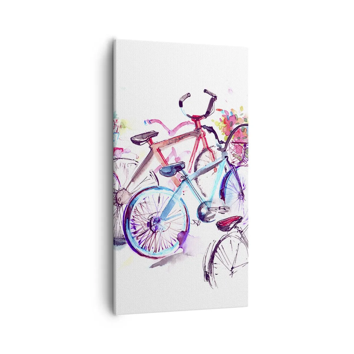 Canvas picture - Anti-moto Club Reunion - 55x100 cm