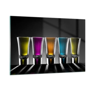Glass picture - Colours of Joy - 120x80 cm