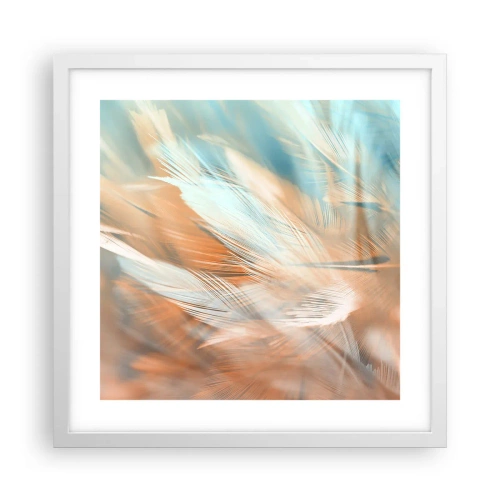 Poster in white frmae - In the Land of Gentleness - 40x40 cm