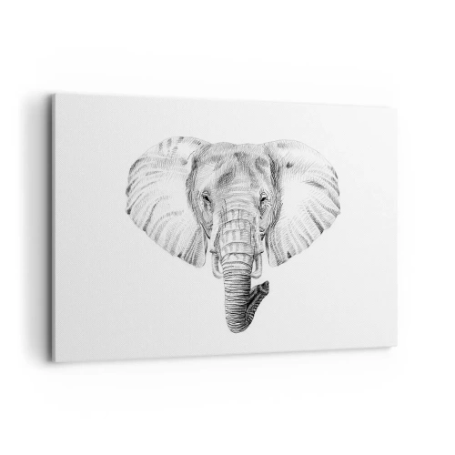 Canvas picture - There Once Was an Elephnat - 120x80 cm