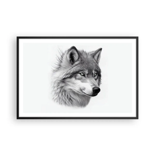 Poster in black frame - Alpha - Without a Doubt - 91x61 cm