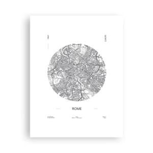 Poster - Anatomy of Rome - 30x40 cm