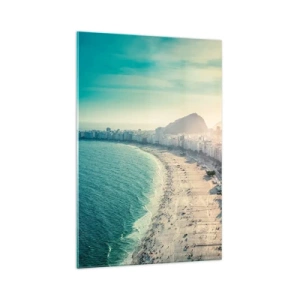 Glass picture - Eternal Holiday in Rio - 70x100 cm