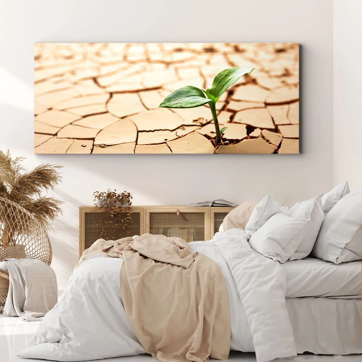 Canvas picture - Untamed Life Force - 100x40 cm