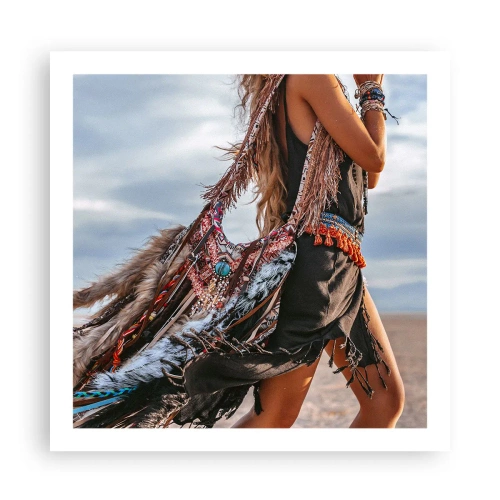 Poster - Shaman's Girl - 60x60 cm