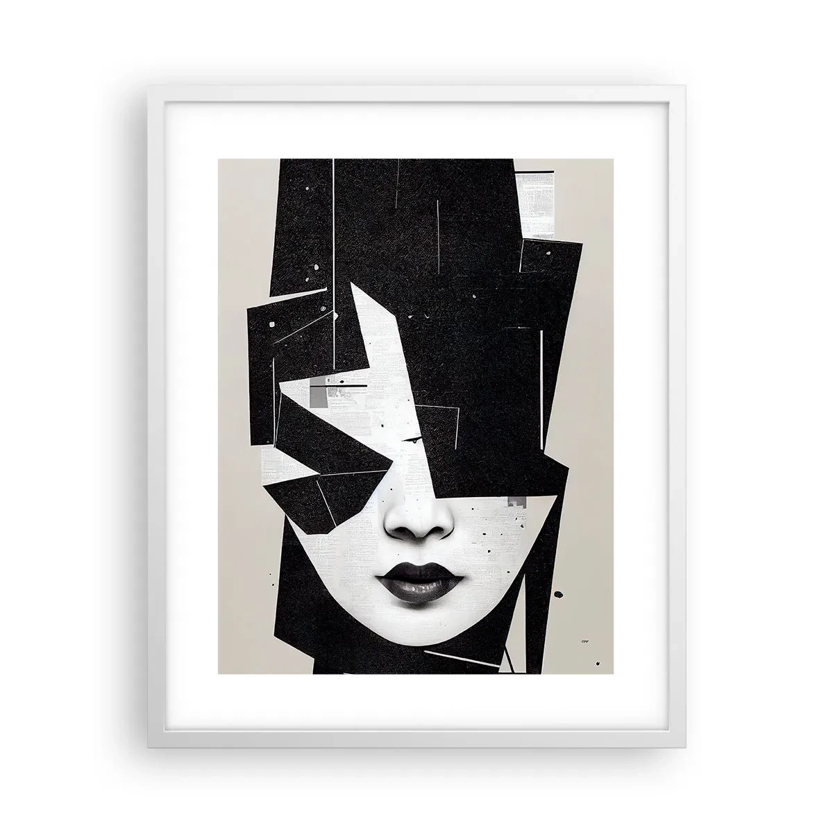 Poster in white frmae - Deeply Hidden - 40x50 cm