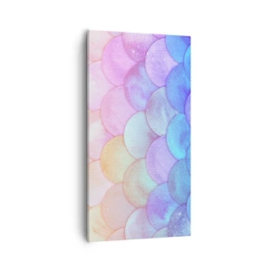 Canvas picture - Pearl Scale - 55x100 cm