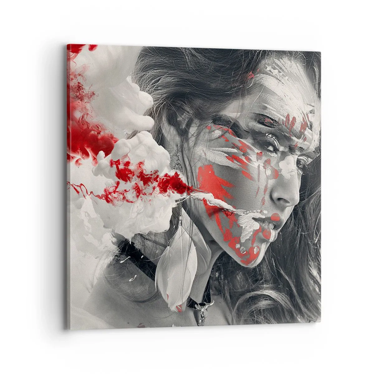 Canvas picture - Smoke of Absurdity - 70x70 cm