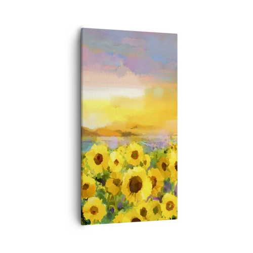 Canvas picture - The Sun Itself Has Come to Earth - 55x100 cm