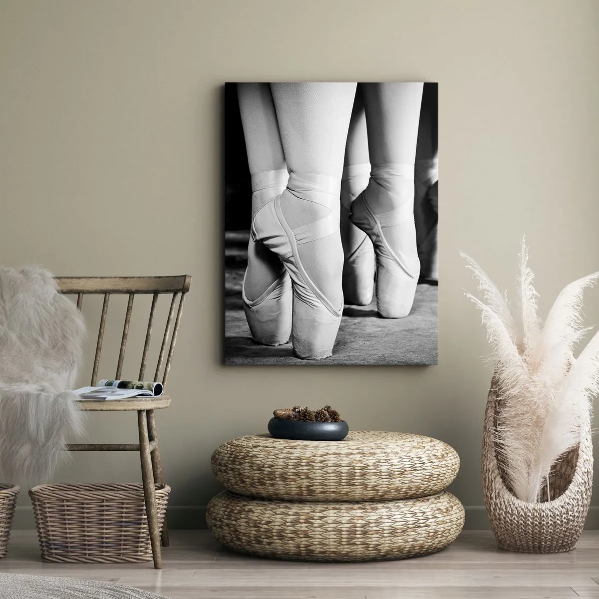 Canvas picture - Together, Lightly - 45x80 cm