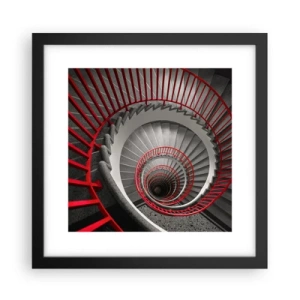 Poster in black frame - Games of Architecture - 30x30 cm