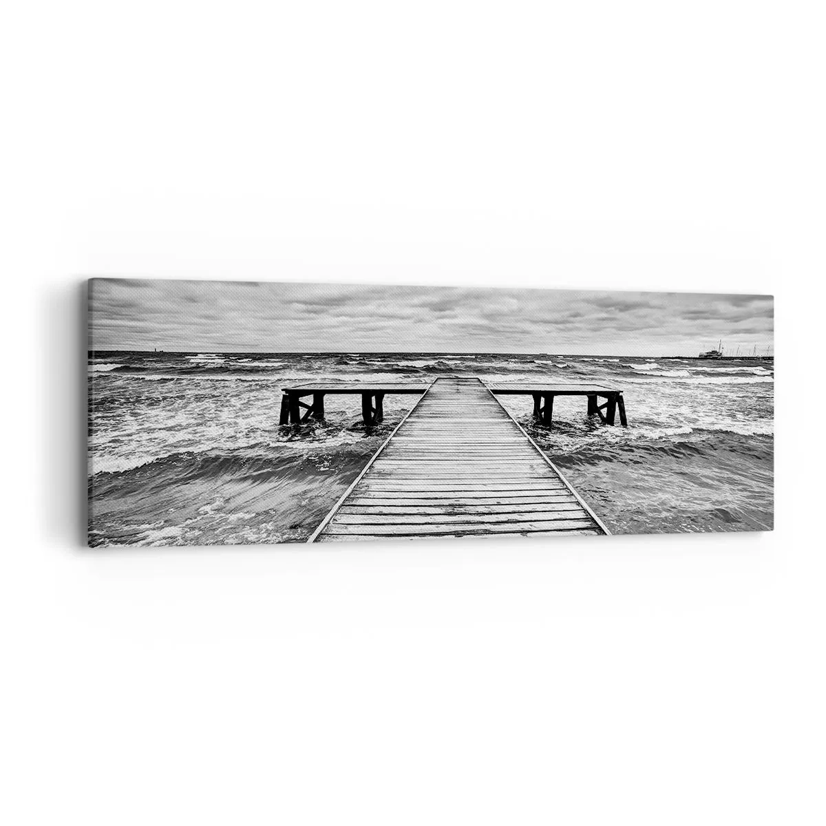 Canvas picture - Waiting for the Wind to Blow away - 90x30 cm