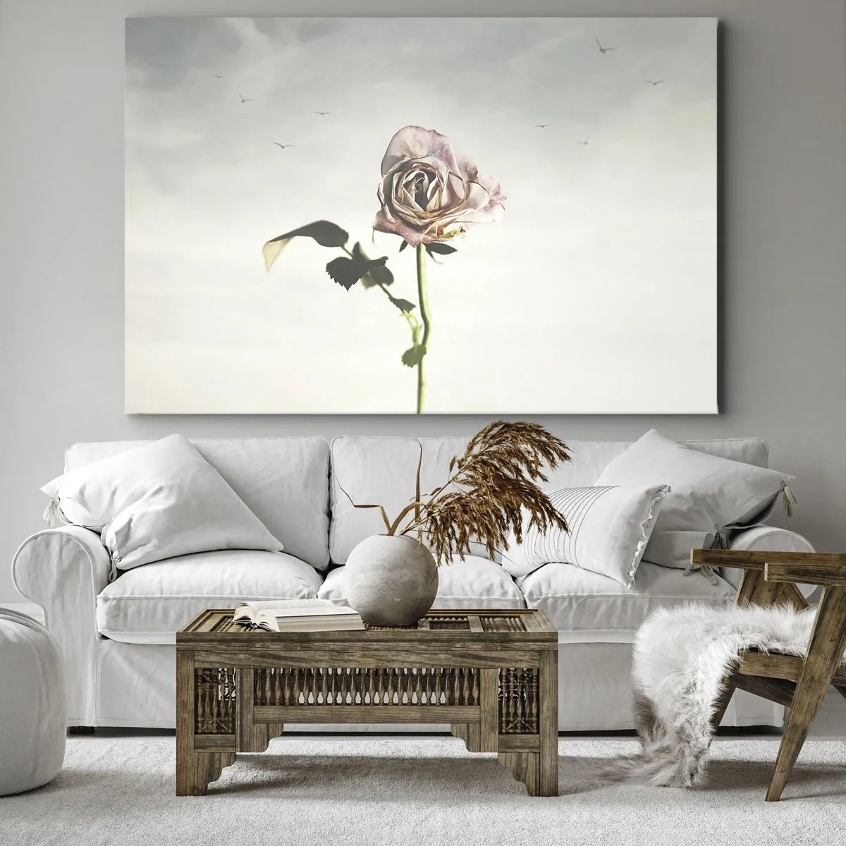 Canvas picture - Welcoming of Spring - 120x80 cm