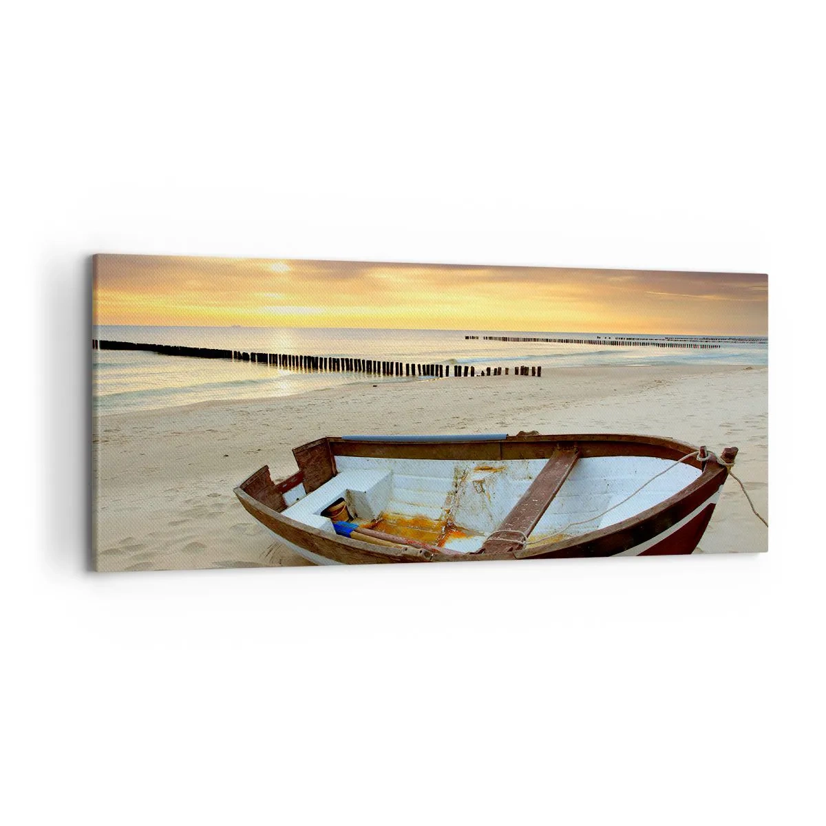 Canvas picture - The Most Beautiful Beaches  - 120x50 cm