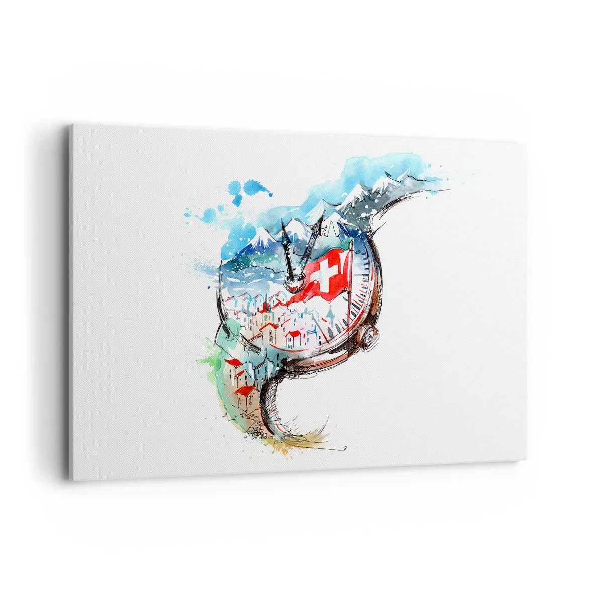 Canvas picture - Spirit of Switzerland - 120x80 cm