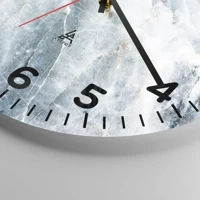 Clock face with numbers