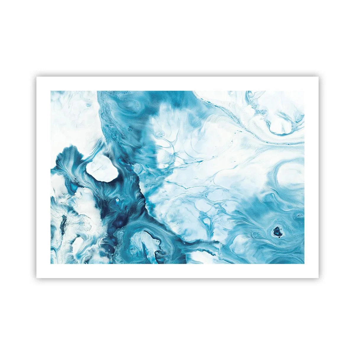 Poster - Concert of Blue - 70x50 cm